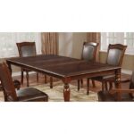 Sylvana 9 Pc Dining Table Set Traditional by Furniture of America - Image 3