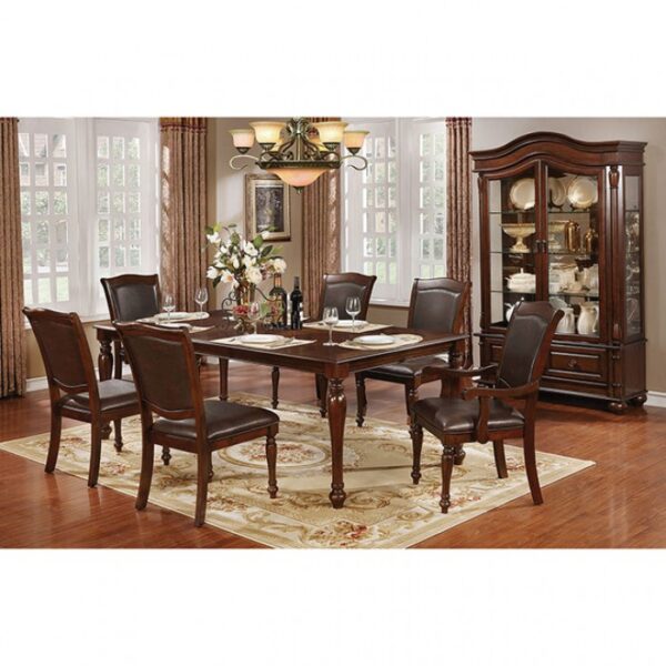 Sylvana 9 Pc Dining Table Set Traditional by Furniture of America - Image 4