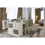 Sutton 5 Pc Dining Table Set Transitional by Furniture of America - Image 5