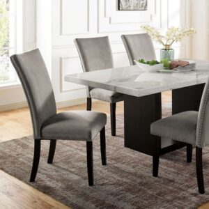 Kian 7 Pc Dining Table Set Transitional by Furniture of America