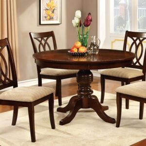 Carlisle 5 Pc Dining Table Set Transitional by Furniture of America