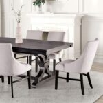 Gosport 7 Pc Dining Table Set Transitional by Furniture of America