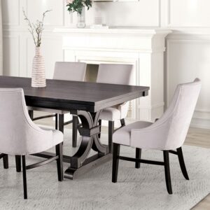Gosport 7 Pc Dining Table Set Transitional by Furniture of America