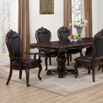 Manzanita 9 Pc Dining Table Set Traditional by Furniture of America