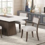 Grasten 7 Pc Dining Table Set Contemporary by Furniture of America - Image 3