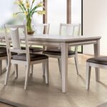 Hinwitz 9 Pc Dining Table Set Transitional by Furniture of America