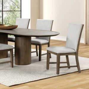 Clements 9 Pc Dining Table Set Modern Farmhouse by Furniture of America