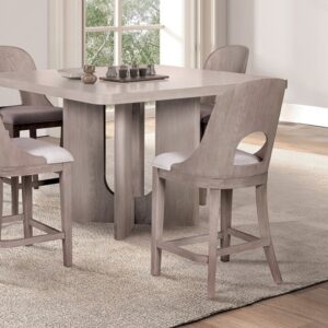 Sterling West 7 Pc Counter Ht Table Set Modern by Furniture of America