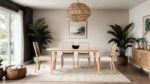 Lakeside 7 Pc Dining Table Set Modern Farmhouse by Furniture of America - Image 3