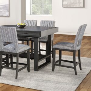 Potton 7 Pc Counter Ht Table Set Transitional by Furniture of America