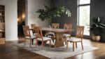 Johannes 7 Pc Dining Table Set Rustic Farmhouse by Furniture of America - Image 5