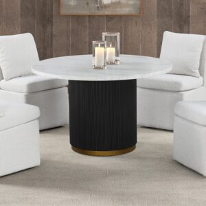 Varde 5 Pc Dining Table Set Contemporary by Furniture of America