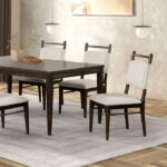 Woolwich 7 Pc Dining Table Set Modern by Furniture of America