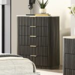 Lantrisant Chest Contemporary Dark Walnut by Furniture of America