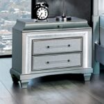 Galea Nightstand Glam Gray by Furniture of America