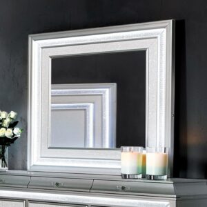 Galea Mirror Gray Glam by Furniture of America