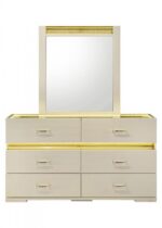 Lucida Dresser Beige Contemporary by Furniture of America - Image 2