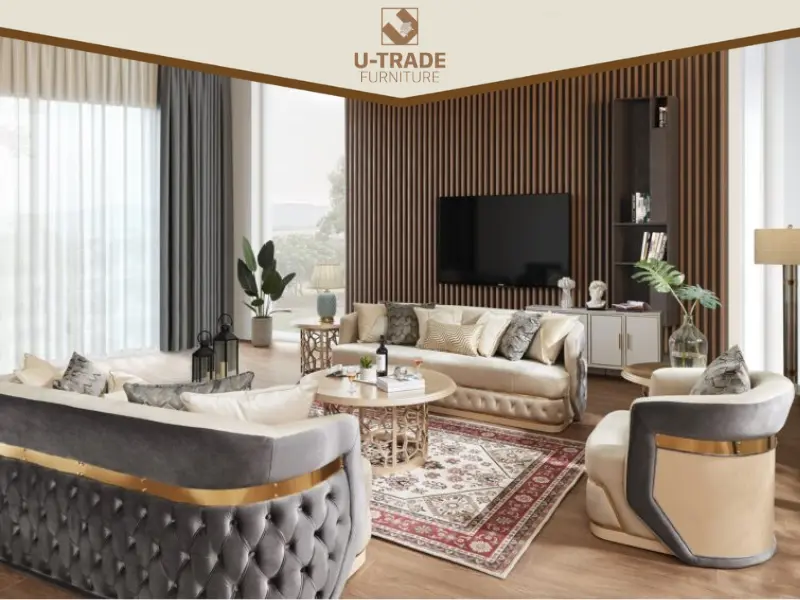 Homey Design Sofa at U-Trade Furniture