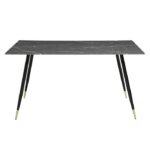 Clemente Contemporary Glass Dining Room Table By Homelegance