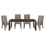 Kavanaugh Dining Room Table And Chairs Mid Century Modern By Homelegance