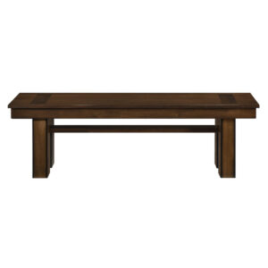 Sedley Walnut Dining Bench By Homelegance