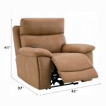 Chavis Power Motion Recliner with USB & Power Headrest by ACME - Image 6