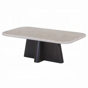 Jacory Coffee Table with Bottocino Marble Top by ACME