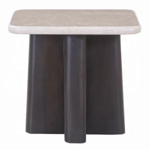 Jacory End Table with Bottocino Marble Top by ACME