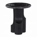 Kinton End Table with Natural Marble Top by ACME