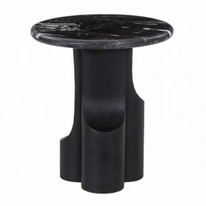 Kinton End Table with Natural Marble Top by ACME