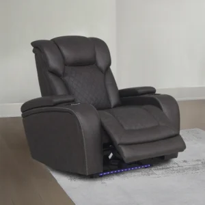 Wendell Power Motion Recliner with Storage, USB & LED by ACME