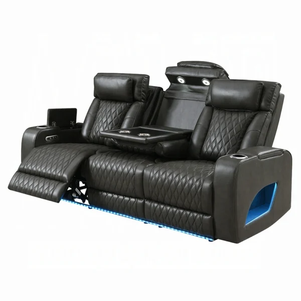 Taddeo Power Motion Sofa with Power Headrest by ACME - Image 2