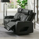 Taddeo Power Motion Loveseat with Console by ACME
