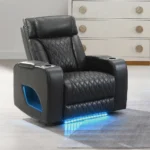 Taddeo Power Motion Recliner with Power Headrest by ACME