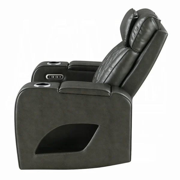 Taddeo Power Motion Recliner with Power Headrest by ACME - Image 3