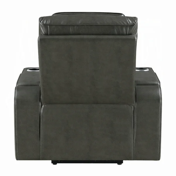 Taddeo Power Motion Recliner with Power Headrest by ACME - Image 4