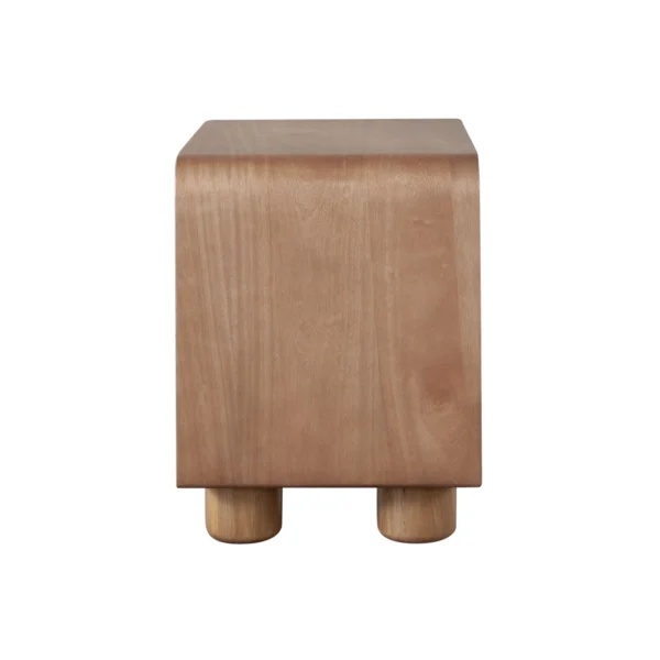 Indigo Solid Wood Two Drawer Nightstand by Diamond Sofa - Image 3