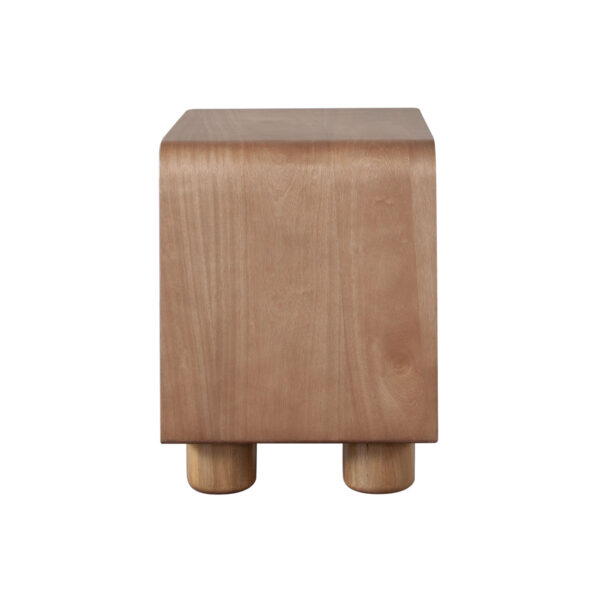 Indigo Solid Wood Two Drawer Nightstand by Diamond Sofa - Image 5