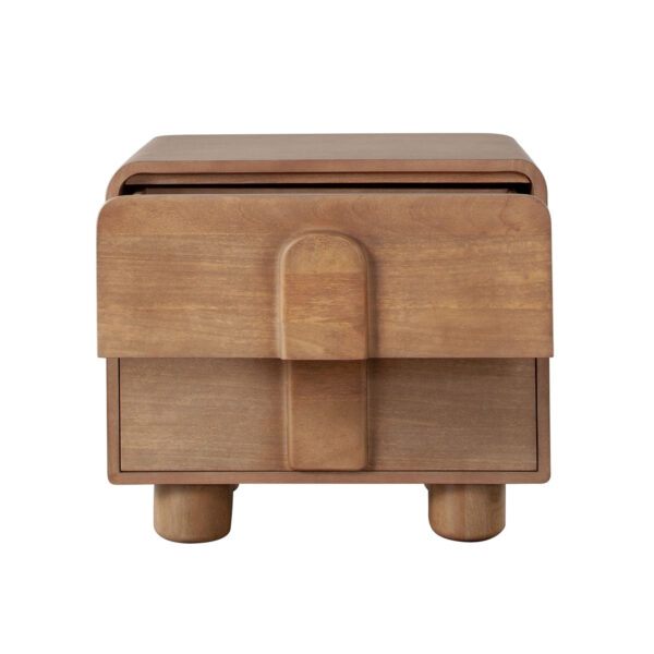 Indigo Solid Wood Two Drawer Nightstand by Diamond Sofa - Image 15