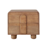 Indigo Solid Wood Two Drawer Nightstand by Diamond Sofa - Image 17