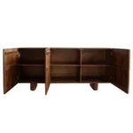 Indigo Solid Wood Sideboard 3-Door by Diamond Sofa - Image 3