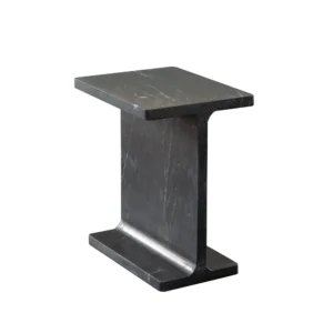 Iris I-Beam Marble Accent Table by Diamond Sofa