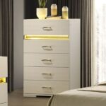 Lucida Beige Wooden Chest By Furniture Of America