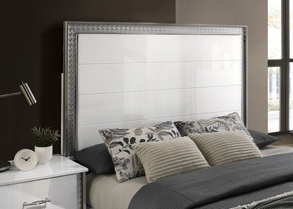 Hazeline White Wooden Bed By Furniture Of America - Image 4