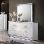Hazeline White Dresser For Bedroom By Furniture Of America