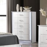 Hazeline White Chest Of Drawers By Furniture Of America