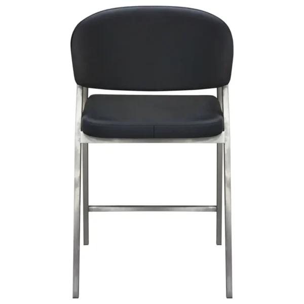 Adele Counter Black Dining Chair By Diamond Sofa - Image 2