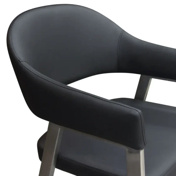 Adele Counter Black Dining Chair By Diamond Sofa - Image 4