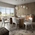 Alba Dining Chair Fabric Set of 2 By Diamond Sofa