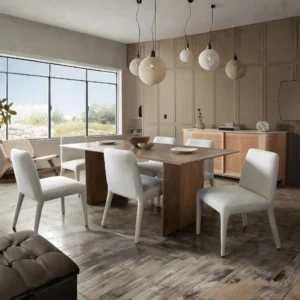 Alba Dining Chair Fabric Set of 2 By Diamond Sofa